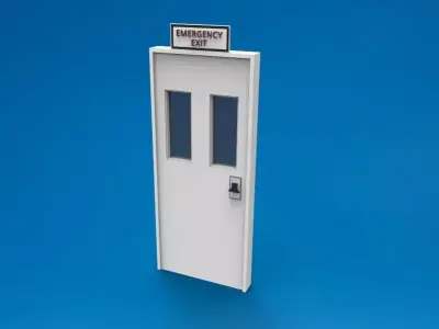 Emergency Door 3D print model