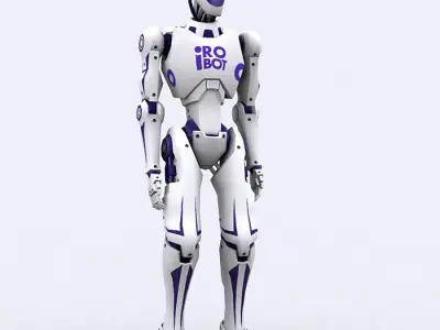 3DRT - iRobots  Low-poly 3D model