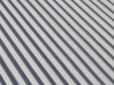 Galvanized Corrugated Metal Roof  Texture