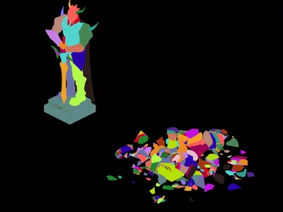 Wicked Creator - Guardian Statue 01 3D model