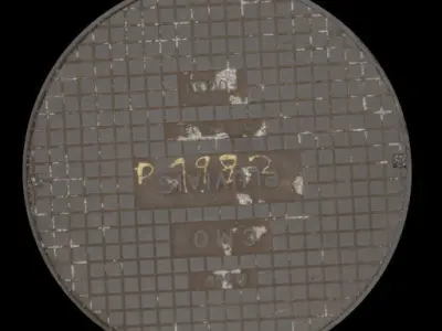 9 Manholes Textures Pack Texture