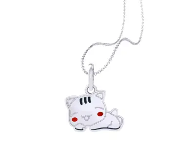Kids Pendants 3dm STL OBJ FBX Renders Details 3D print model 23
