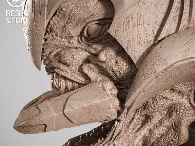 Wicked Movies Arbiter Portrait Bust 3D print model