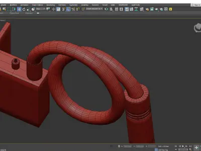 Sconce Lightstar Muro 808617 Low-poly 3D model