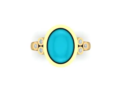 Jewelry ring 413 3D print model