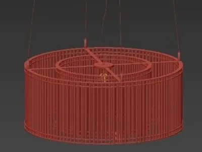 Stilio Uno Pendant Lamp LED 3D model