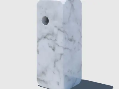 Modern Arch Lamp 3D model