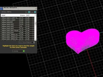 Kids Heart Pendants 3dm STL OBJ FBX Renders Details 3D print model