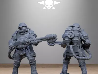 RoyalGuard Bastioners 3D print model
