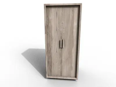 Pack 2 Modern Furniture 3D Model Low-poly 3D model