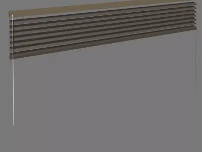 Venetian blind 02 3D model