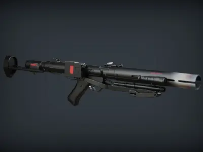 DEATH TROOPER ARMOR specialist armor included add e-11d rifle 3D print model