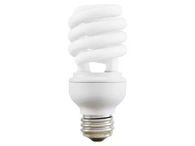 Light Bulb Low-poly 3D model