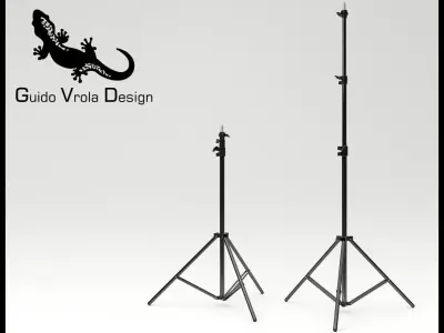 Professional studio stand 3D model