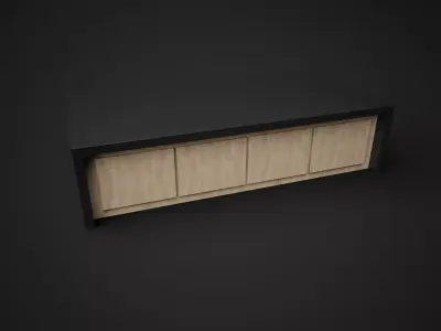 Coffee Table - High Quality Furniture 02 Low-poly 3D model