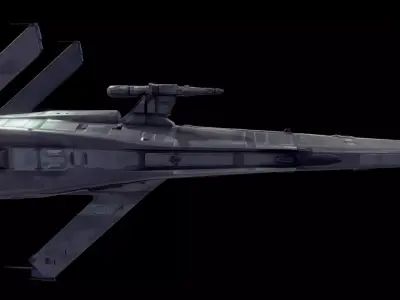 spaceship b05 3D model