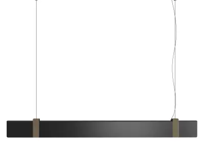 NORDLUX LED hanglamp Lilt zwart 3D model