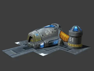 Ground scene 1 3D model