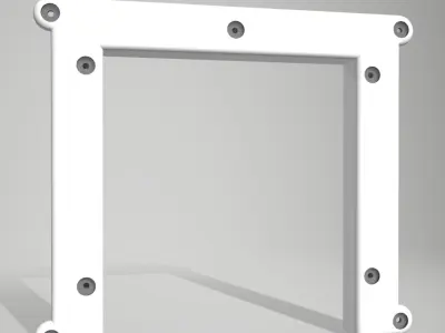 Cat door for indoor doors Free 3D print model