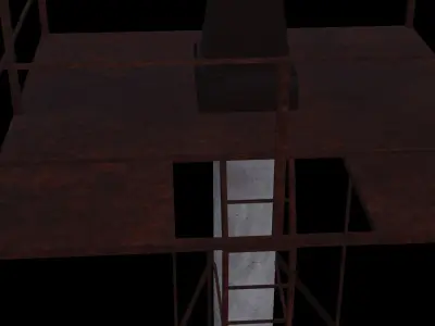 Tower PBR Low-poly Low-poly 3D model