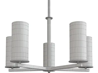 CROSBY CHANDELIER Low-poly 3D model