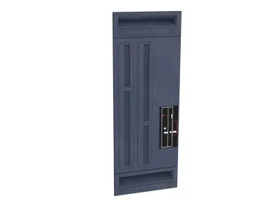 Death Star Wall Panel - D2 - 1-18 scale - Kenner-Hasbro 3D print model