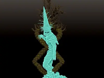 Blasphemous Guilt Fragment 3D print model