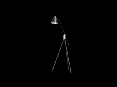 floor lamp Low-poly 3D model