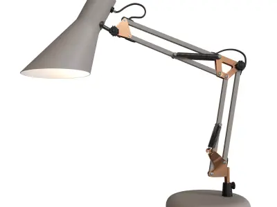 Norden 01032-1 gray office table lamp 3D model