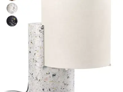 Lea table lamp by Matteo Nunziati  Low-poly 3D model