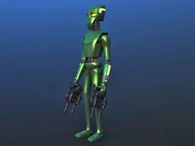 Robot Alien 3D model