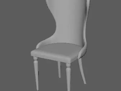 chair 3D model 14