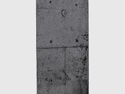 Art Museum Wall 3D model