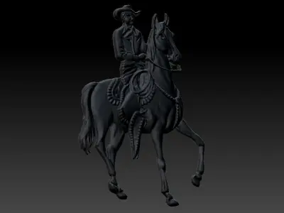 3D HORSE RIDE  Free 3D model