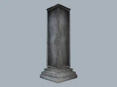 monolith Low-poly 3D model