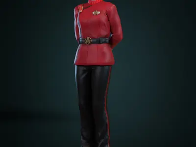 WOK Saavik For G8F 3D model