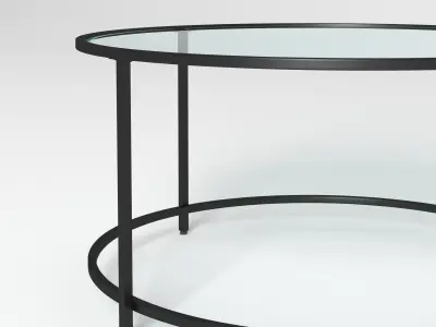 Doynton 4 Legs Coffee Table 3D model