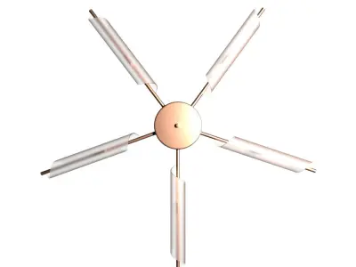 Modern Lamp 3D model shop