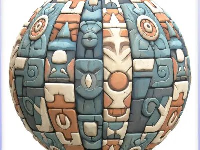 Stylized Wall Seamless Texture Texture 8