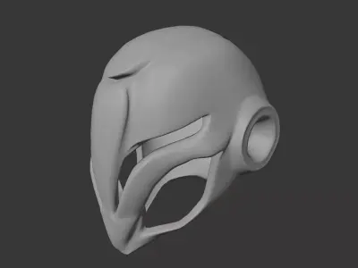 3D Sci-Fi Model Low-poly 3D model