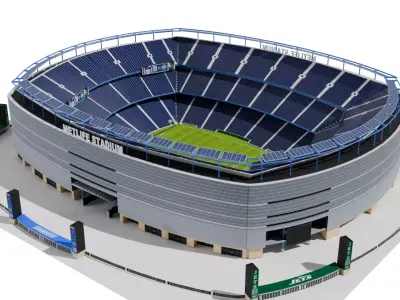 MetLife Stadium 3D 3D model