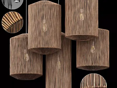 Lamp ratten barrell n12 3D model