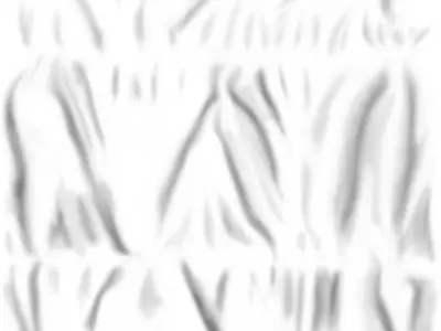 Curtain roman blind 3D model