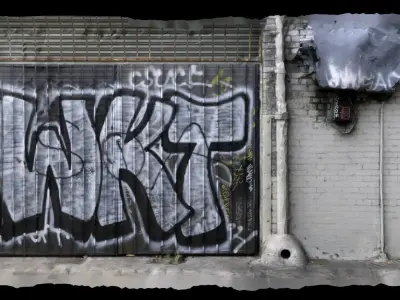 Back Street Alley Photogrammetry Scan 3D model