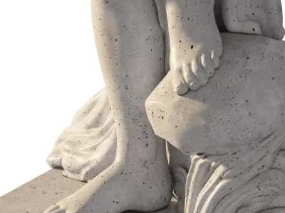 Statue of Venus Emerging from the Bath 3D model