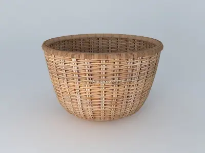 Paneiro wicker basket Free 3D model