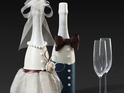 Wedding Decoration 3D model