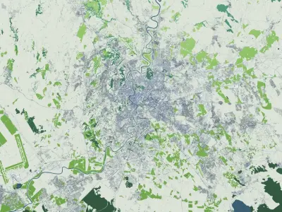 Rome with Terrain 3D model