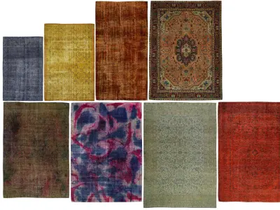 Carpets vintage turkish vol 11 3D model