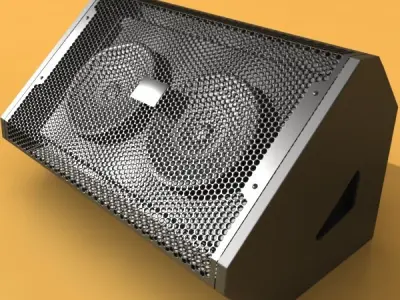 Stage Amp High Detail 3D model